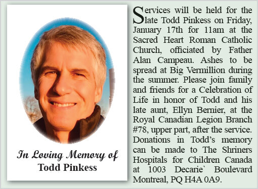 In Loving Memory of Todd Pinkess