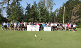 Participants in the Sioux Lookout Home Hardware Building Community Golf Tournament.     Tim Brody / Bulletin Photo