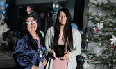 Adriana Suggashie receives the Ojibwe Language Award. Tim Brody / Bulletin Photo