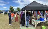 Visitors to the Renaissance Fair browse vendors’ wares.     Tim Brody / Bulletin Photo