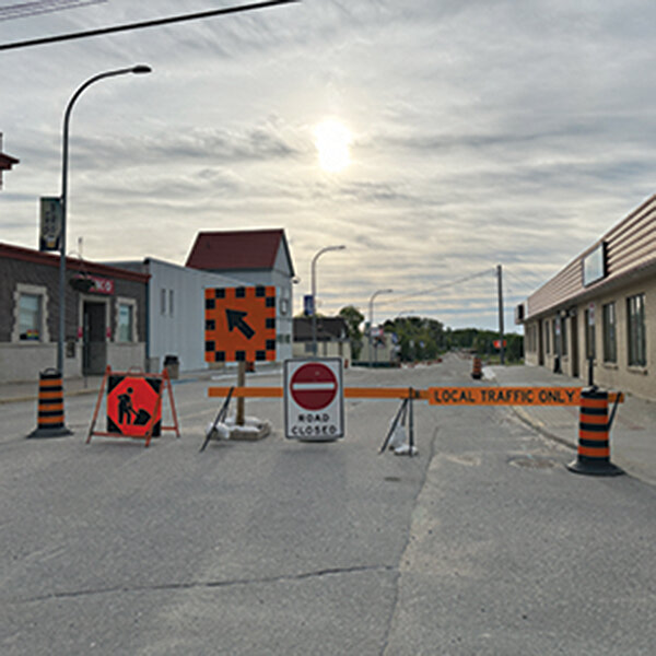 Construction to continue through summer at corner of Front Street and Third Avenue