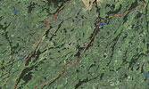 The Rotary District 5550 International Canoe Trip route, a distance of approximately 160 kilometres.   Submitted Photo 